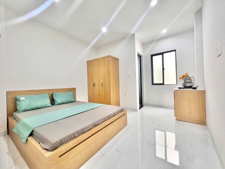 PHÒNG MỚI XÂY ĐỦ NỘI THẤT - BẢO VỆ 24/7 LÊ THỊ CHỢ