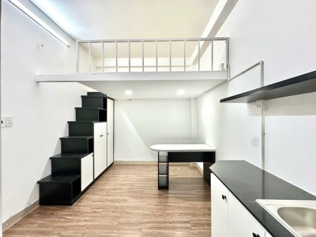 Cho Thuê Studio Có Gác - Thiết Kế Hiện Đại 32m2 Ngay Đặng Thuỳ Trâm, Bình Thạnh gần đh Văn Lang.
