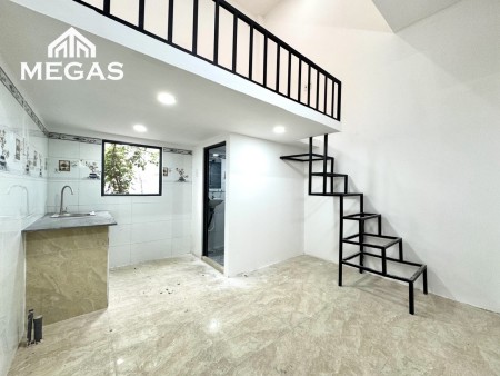 Dãy trệt mới xây 100% full nt gác cao 2m ngay Tô Ký - chân cầu Quang Trung