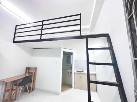 Phòng gác lửng giá sinh viên tại Bùi Hữu Nghĩa - Bình Thạnh