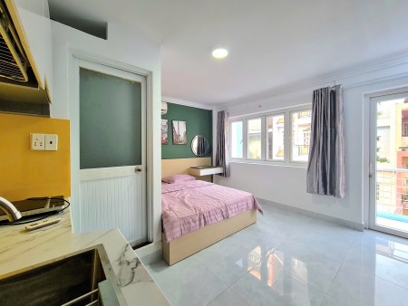 CHO THUÊ CHDV Q3 – KỲ ĐỒNG – STUDIO BANCONG – THANG MÁY – 8 TRIỆU