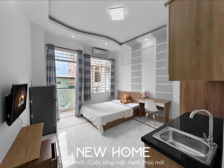 Cho Thuê Phòng Ban Công Phú Nhuận ngay Nguyễn Văn Trỗi gần cầu Công Lý, giáp Q1,Q3