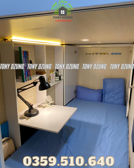 SLEEPBOX SẠCH SẼ & AN NINH - BAO TRỌN CP - NGAY CÔNG VIÊN GIA ĐỊNH 100M