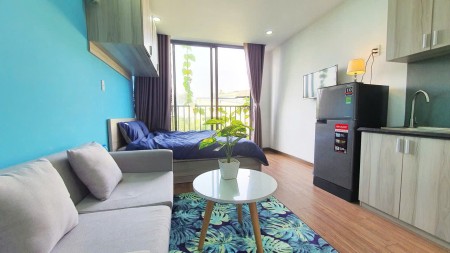 PHÒNG TRỌ BÌNH THẠNH FULL NỘI THẤT BAN CÔNG THOÁNG MÁT 35m2 GẦN NGÃ TƯ HÀNG XANH, ĐH HIU,UEF, HUTECH