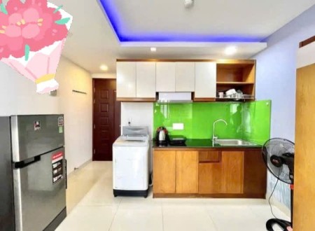 Cho thuê căn hộ studio ngay trung tâm thành phố Nha Trang.