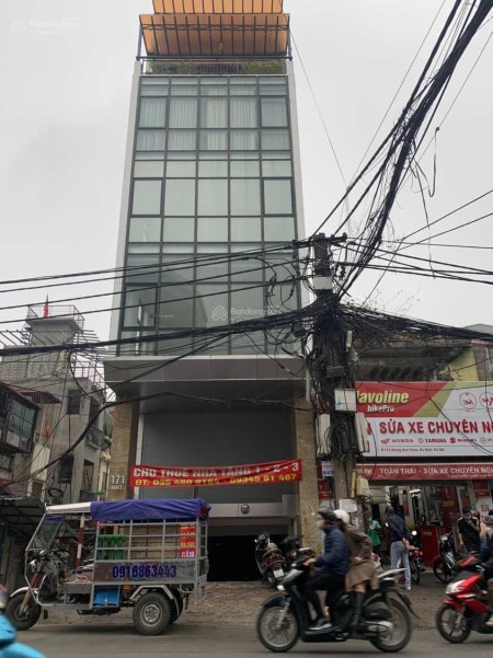 Cho thuê văn phòng toà nhà 9 tầng (100m2) mặt đường Hoàng Hoa Thám-HN