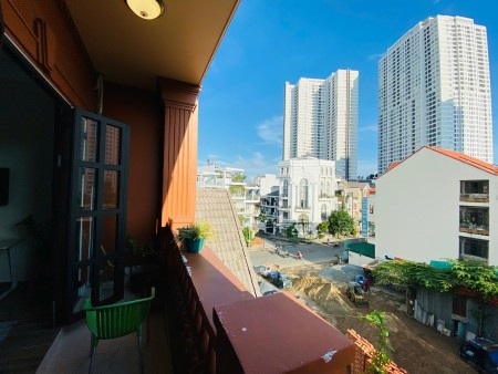 CHO THUÊ CĂN HỘ DUPLEX BAN CÔNG SANG XỊN MỊN NGAY TRUNG TÂM