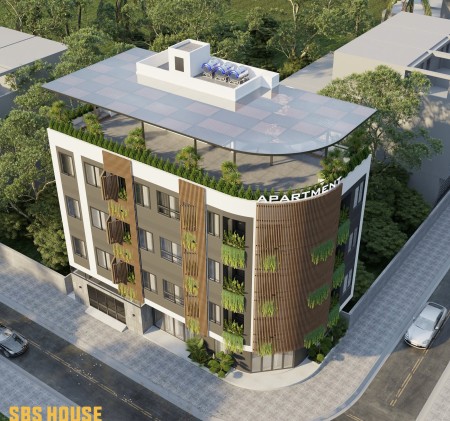 Cho thuê căn hộ mới 100%, góc 74 Trung Lương - Võ Sạ