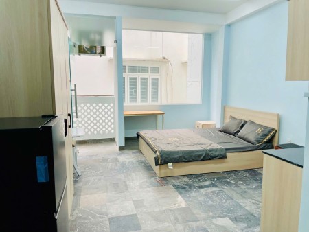 Phòng Trọ Ban Công Full Nội Thất 42m2 Lê Văn Duyệt Bình Thạnh Gần Phan Xích Long Cầu Bông Quận 1