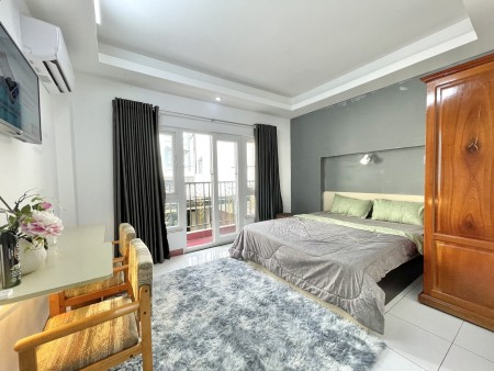 CĂN HỘ BAN CÔNG 2PN - BẾP RIÊNG FULL TIỆN NGHI NGAY CHỢ PHẠM VĂN HAI, CV HOÀNG VĂN THỤ