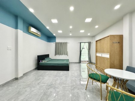 Cho thuê căn hộ, phòng trọ full nội thất, rất rộng, thoáng mát 48m2 mặt tiền đường Lê Văn Quới