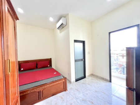 PHÒNG BAN CÔNG 25m2 FULL TIỆN NGHI GẦN NGÃ TƯ 7 HIỀN