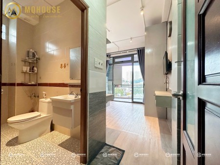 Phòng trọ Tân Phú bếp ở ban công