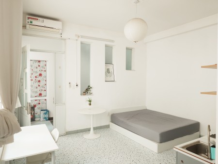 Phòng ban công riêng cửa sổ lớn 28m2 đầy đủ tiện ích; khu vực Trần Não - Lương Định Của.