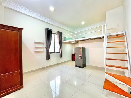 CH GÁC LỬNG 30m2 FULL TIỆN NGHI BÙI ĐÌNH TÚY NGAY NGÃ TƯ HÀNG XANH GẦN ĐH GTVT, HUTECH