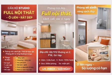 Phòng có cửa sổ lớn – thoáng – ở liền – giá chỉ 4tr5