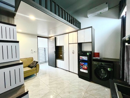 Studio gác xép rộng – full nội thất – gần Bách Khoa, Kinh Tế – chỉ từ 5tr, có thang máy
