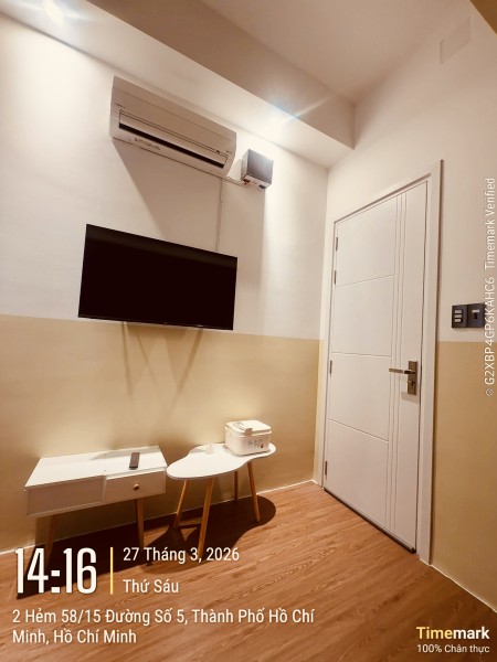 Phòng trọ cao cấp 30m2, full nội thất , thang máy, sạch sẽ.VIP nhất TD