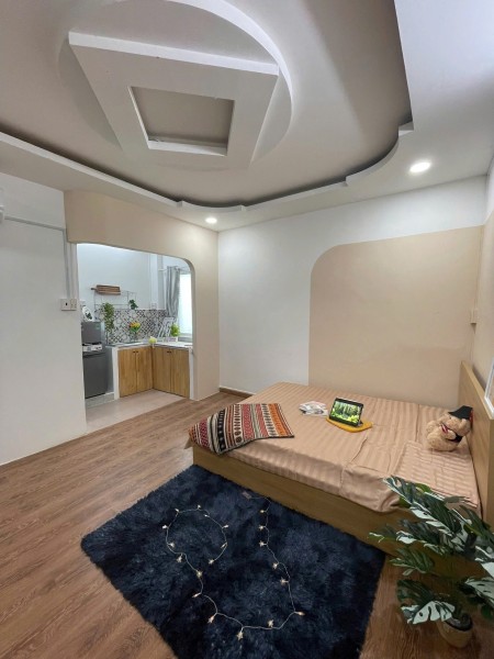 TRỌ BÌNH THẠNH GẦN CHỢ BÀ CHIỂU,PHÚ NHUẬN - 1 PHÒNG NGỦ 35m2 FULL NỘI THẤT - NGUYỄN VĂN ĐẬU - BT