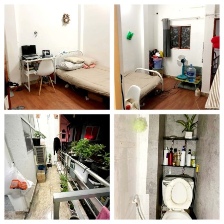 Cho Thuê Phòng Q3, rộng rãi thoải mái. cửa sổ ban công tolet riêng.3tr1