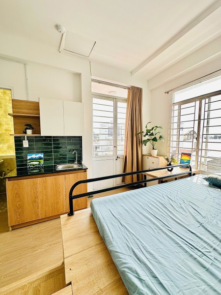 Phòng đẹp bancon đủ nội thất 205 Phạm Văn Chiêu Q. Gò Vấp LH 0389 060 065