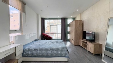 Căn hộ cửa sổ rộng Đoàn Như Hài Q4 full nthất 1 pn gần cầu khánh hội,ĐH NTT,thuận tiện qua q1,q4