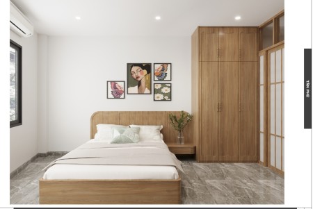 Phòng mới xây sạch sẽ, đầy đủ tiện nghi chỉ việc xách Vali tới ở.