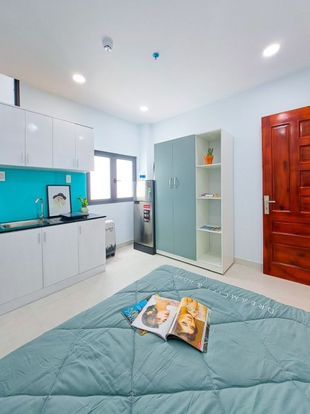 PHÒNG TRỌ MỚI FULL NỘI THẤT NGAY NƠ TRANG LONG - GẦN VĂN LANG, PHẠM VĂN ĐỒNG, CHỢ BÀ CHIỂU