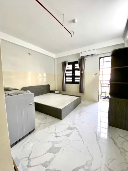 CHO THUÊ STUDIO FULL NỘI THẤT,SẴN MÁY GIẶT RIÊNG_NGAY CÔNG VIÊN PHẦN MỀM QUANG TRUNG