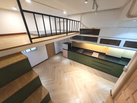 Cho thuê duplex có gác ở Tân Bình tone màu pastel siu iu