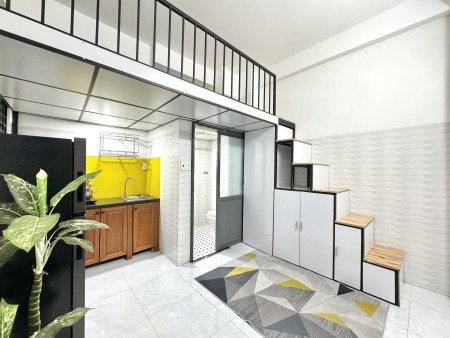GÁC LỬNG THOÁNG FULL NỘI THẤT MỚI 100%_NGAY ĐẠI HỌC BÁCH KHOA, CƯ XÁ LỮ GIA