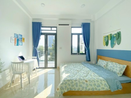 CHDV dạng studio có ban công. Gần đảo Kim Cương.
