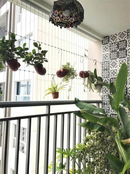 Căn 2 phòng ngủ có nội thất ở C/c Khuông Việt cho thuê giá 11,5tr/th