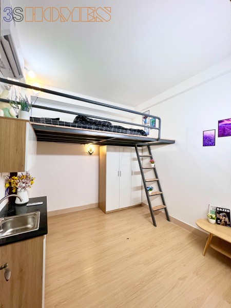  STUDIO GIÁ RẺ BÌNH THẠNH – FULL NỘI THẤT MỚI NGAY BÌNH THẠNH Mai Xuân Thưởng – gần Văn Lang