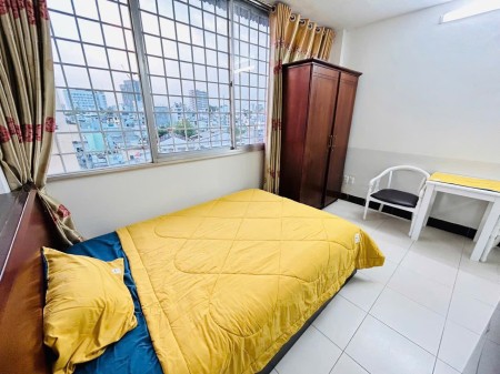 Cho thuê phòng 30m2 Full Nội Thất, Cửa sổ thoáng, Võ Văn Kiệt Quận 1