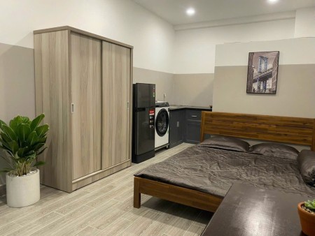 Trống sẵn Studio Full Nội thất , máy giặt riêng , DT rộng rãi Gần BV Lê Văn Thịnh