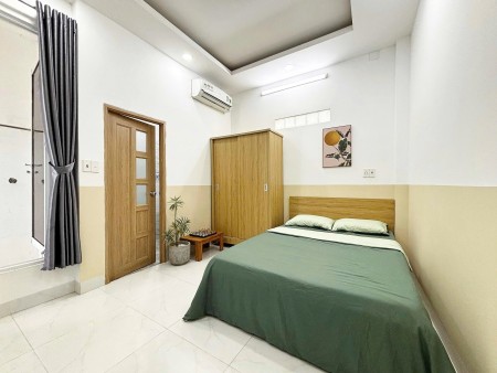 Căn hộ có giếng trời lấy sáng - máy giặt riêng tại Phan Chu Trinh Bình Thạnh giáp Q1, Q2