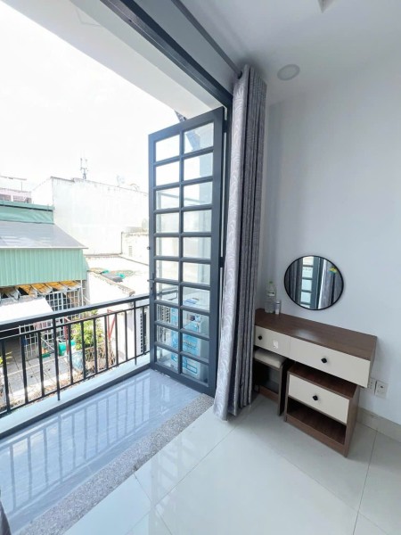 QUẬN 10 - 1PN - BAN CÔNG - TÁCH BẾP - FULL NỘI THẤT