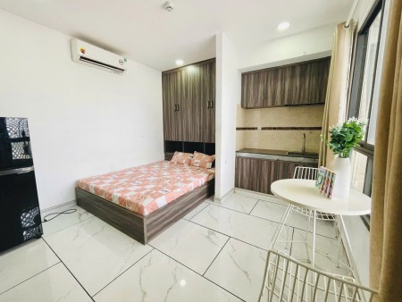 Phòng trọ cửa sổ siêu thoáng quận Bình Thạnh gần Ngã Tư Hàng Xanh_Hầm xe_Thang máy