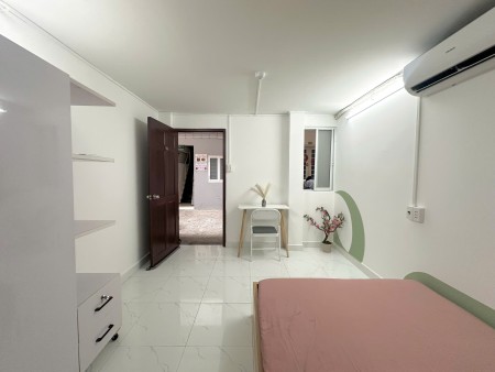 Phòng Studio đủ nội thất 20m2 Tầng trệt 71 Hồ Bá Kiện Q.10 ( Gần CV Lê Thị Riêng, Cư xá Bắc Hải)