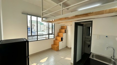 Phòng Duplex đủ nội thất đi bộ qua ĐH Hutech, DH Ngoại Thươg Q.Bình Thạnh.