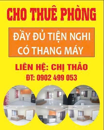 CHÍNH CHỦ CHO THUÊ CĂN HỘ MINI MỚI