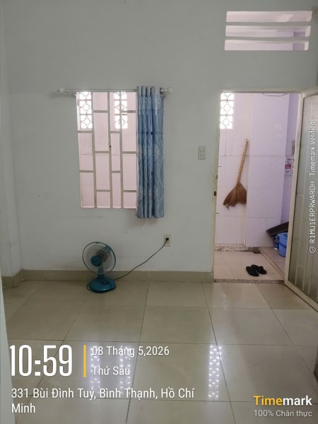 Phòng trọ yên tĩnh khu vực Bình Thạnh