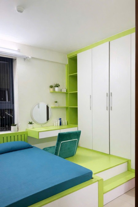 Cho thuê căn hộ Idico-khu C: 2p ngủ, 2wc, có đủ nội thất, 10,5tr/th
