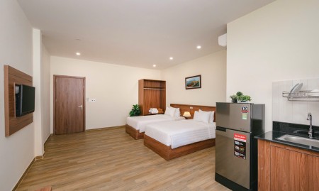 Cho thuê phòng full nội thất đường Hoàng Diệu trung tâm tp Đà Nẵng. Quận hải châu.
