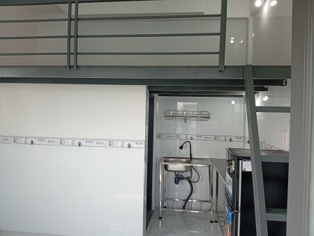 CHO THUÊ CĂN HỘ DỊCH VỤ MỚI GIÁ RẺ, GÁC XÉP MÁY LẠNH ĐƯỜNG NGUYỄN THÁI SƠN PHƯỜNG 5 GÒ VẤP