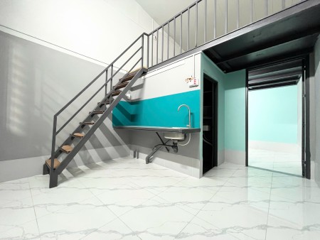 Trống Sẵn Căn Trọ - 1Pn , 1 Gác _ DT Siêu Rộng Rãi - Không Giới Hạn Người Ở _ Q2