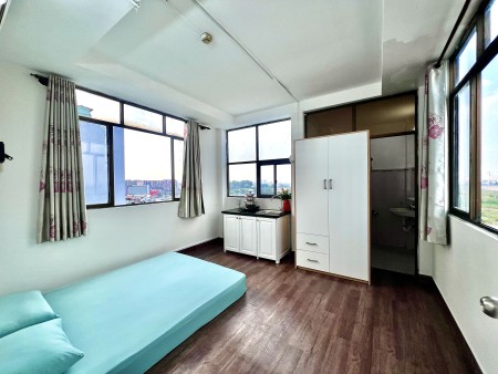 PHÒNG CHO THUÊ FULL NỘI THẤT CAO CẤP, CỬA SỔ THOÁNG ĐỐI DIỆN ETOWN CỘNG HOÀ TÂN BÌNH