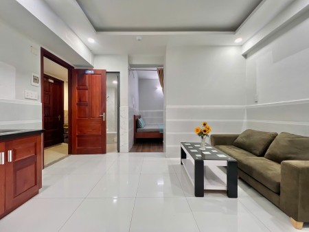 CĂN HỘ 30m2 1PN + PHÒNG KHÁCH RIÊNG FULL NỘI THẤT, HUỲNH TẤN PHÁT, Q7