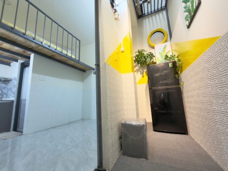 Phòng cuối dãy thiết kế có 102 riêng tư độc đáo gần Đại Học Văn Lang môi trường văn minh lịch sự
